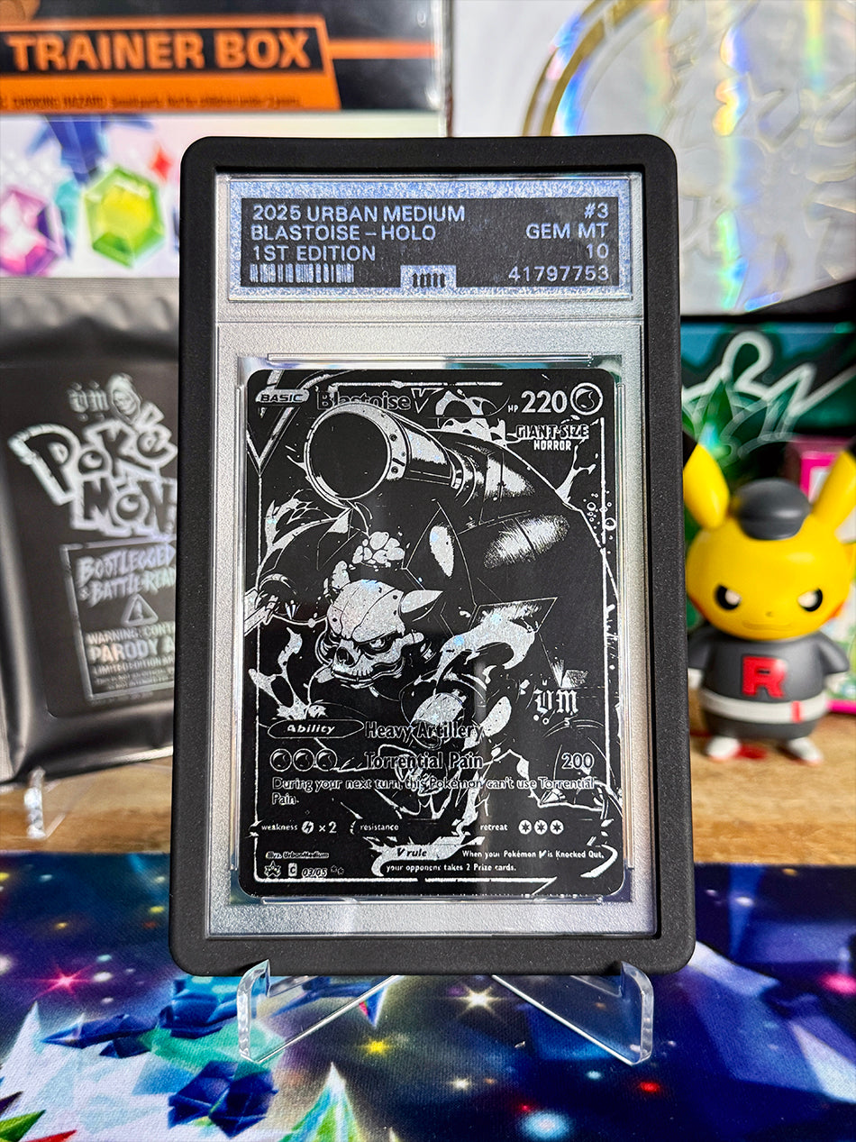 Bootlegged & Battle-Ready 1-of-1 Graded Slab Commission