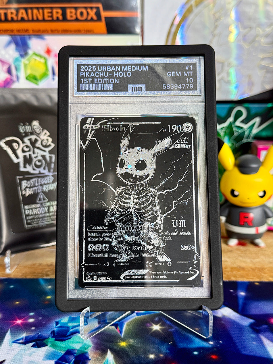 Bootlegged & Battle-Ready 1-of-1 Graded Slab Commission