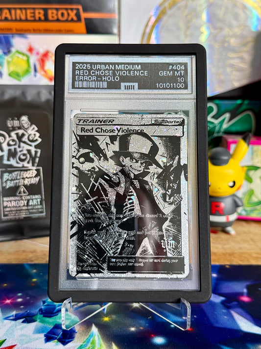 Bootlegged & Battle-Ready 1-of-1 Graded Slab Commission