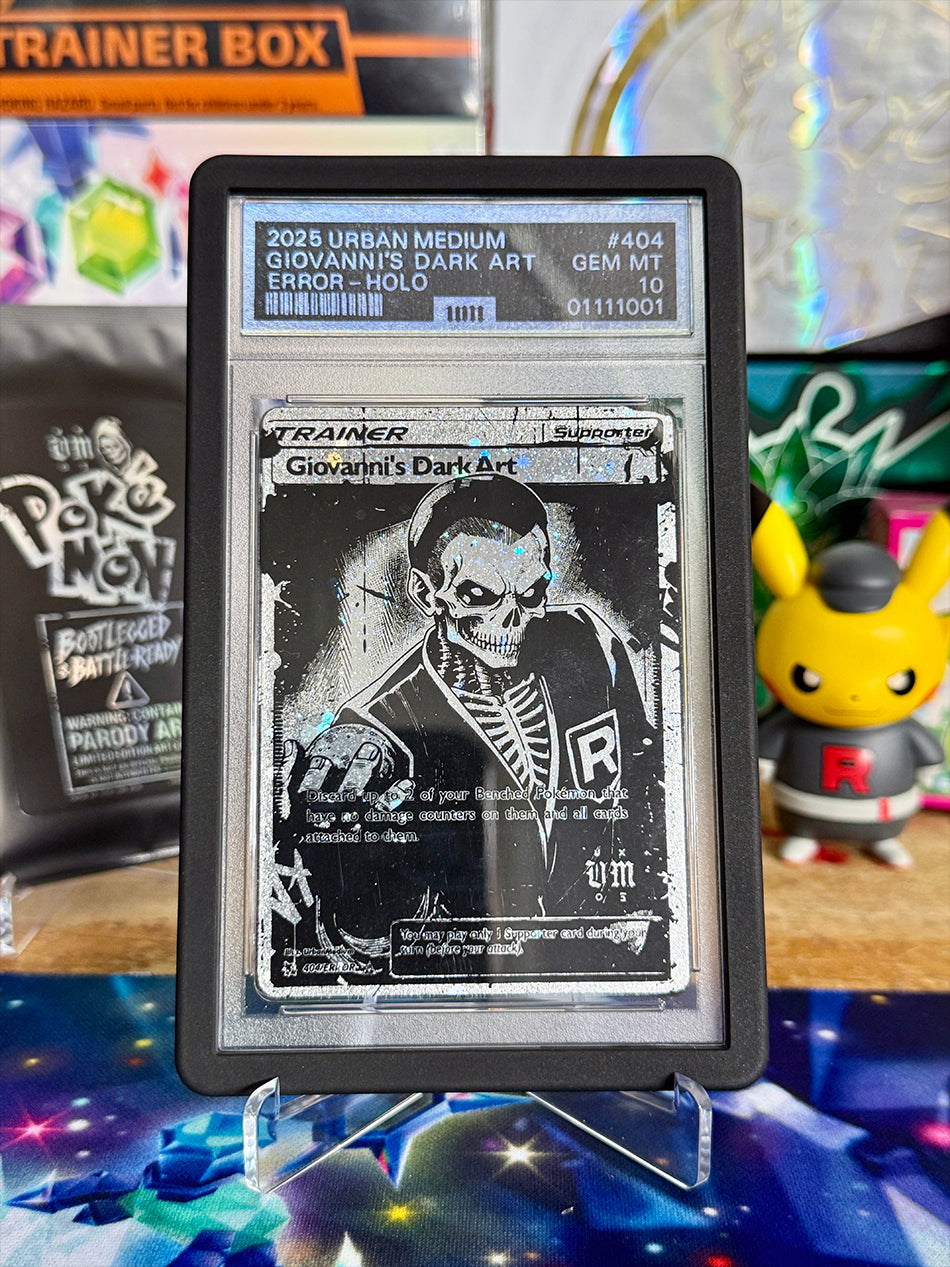 Bootlegged & Battle-Ready 1-of-1 Graded Slab Commission
