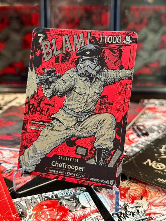 CheTrooper "No Peace" foil PROMO card