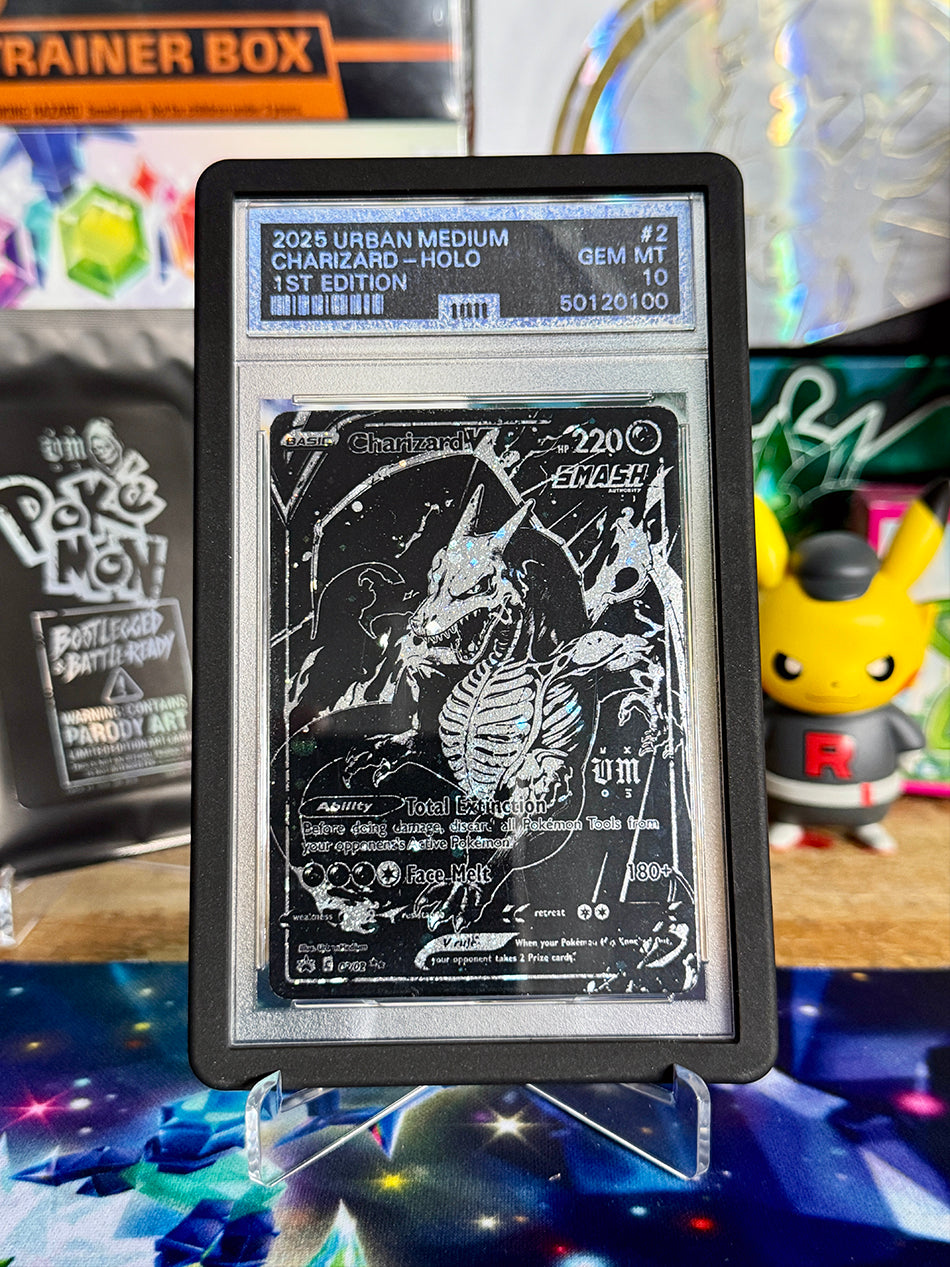 Bootlegged & Battle-Ready 1-of-1 Graded Slab Commission